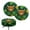 Highland Cow Shamrock Green, variant on Renewold Seat Cover for Round Bar Stool, 2 Pack Non-Slip 12-14 Inch Irish Bar Stool Slipcover Vanity Seat Stool Slipcovers for St Patricks Day Decor, Owl Leprechaun Hat Shamrock Green