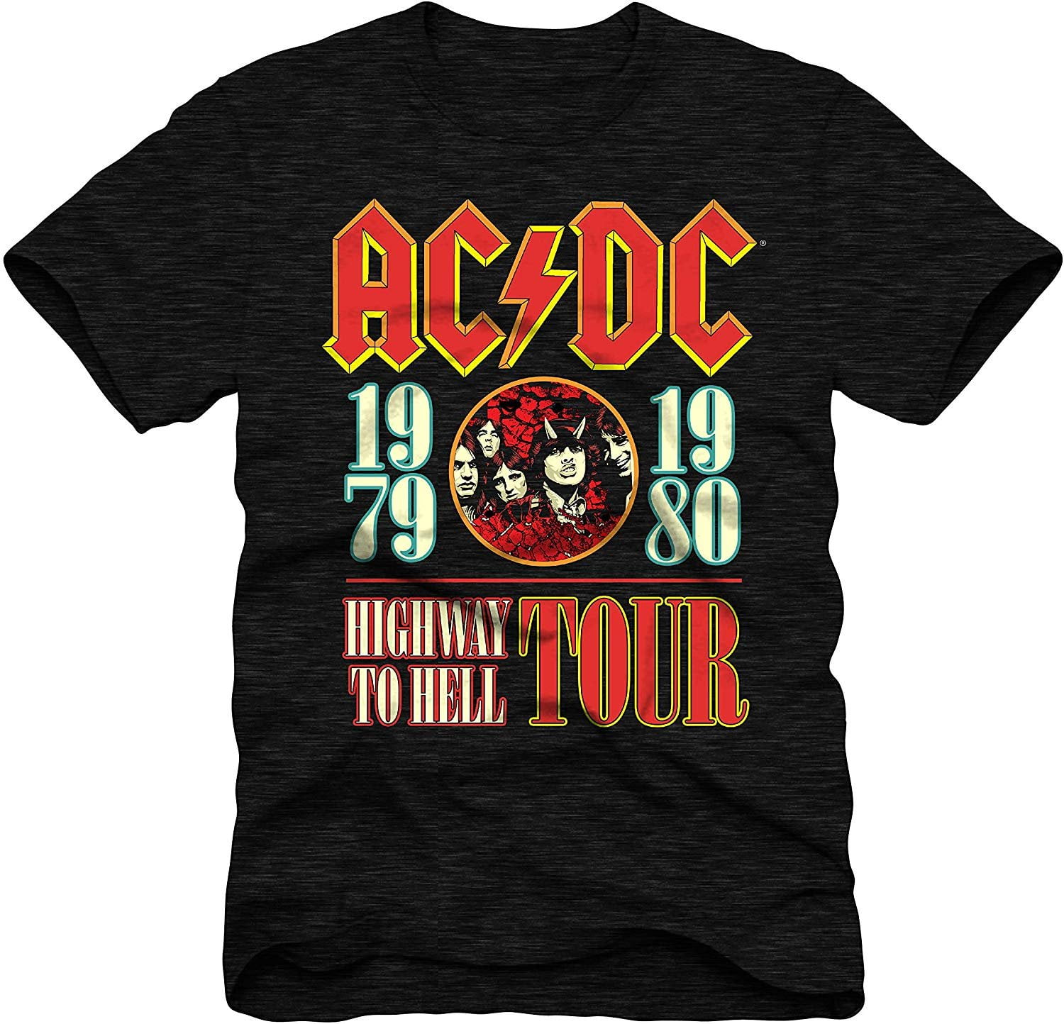 AC//DC Kids T-Shirt Highway To Hell Circle Color Tee