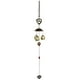 thumbnail image 2 of Música Música de viento Chime, Metal Wind Bell Colgando Chimes de Viento, Chimes de Viento, 21.65 x 1.97 Pulgadas de Corazón para el Patio Al Aire Libre Ornamento para El Viento Chimes, 2 of 7