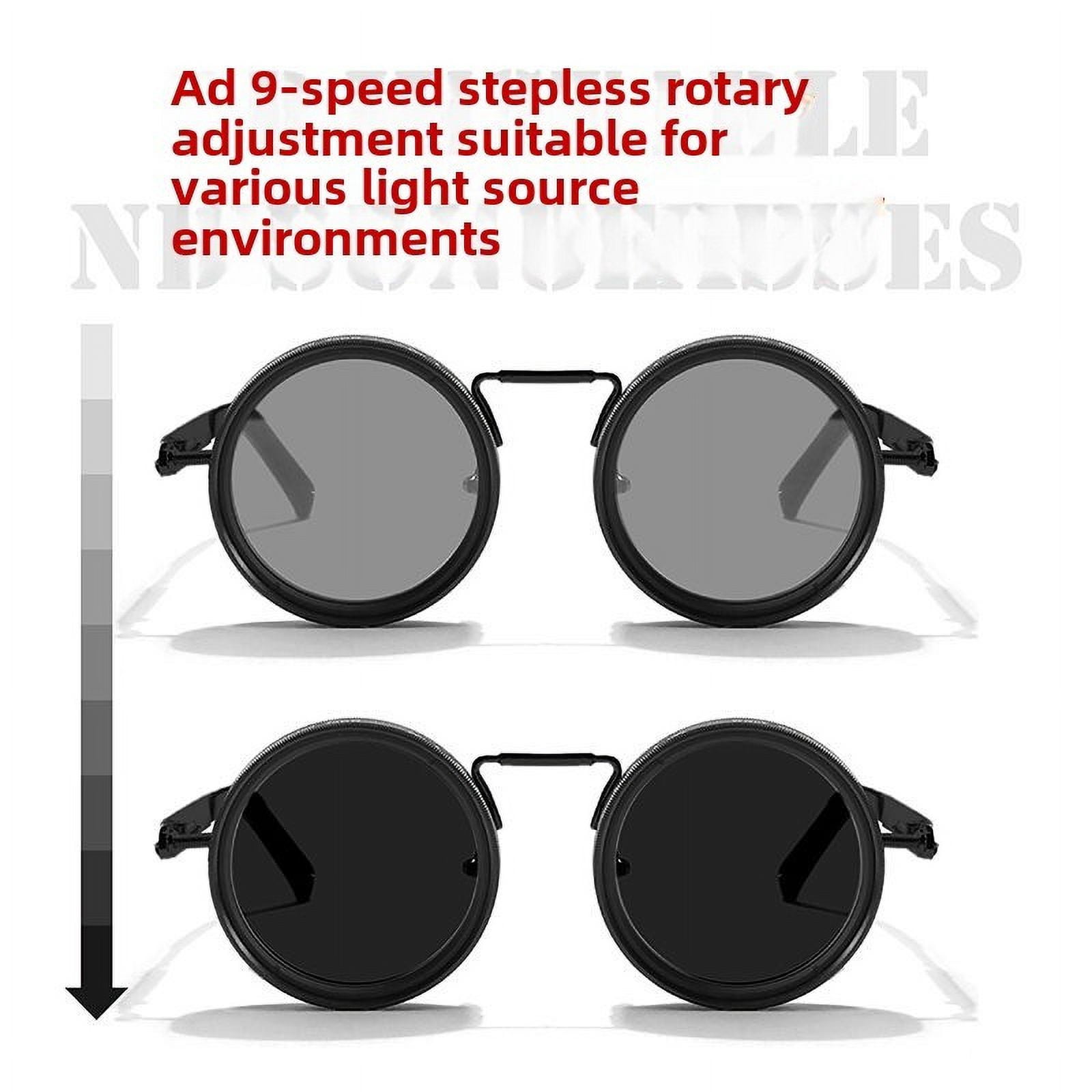 Outdoor Drving Travel Fishing Adjustment ND Filter Sun Glasses Men Sunglasses