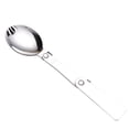 thumbnail image 2 of Sentmoon Offres du Jour Liquidation Prime Vaisselle Extérieure en Acier Inoxydable Cuillère Pliante Argentée Offres du Jour Liquidation, 2 of 9