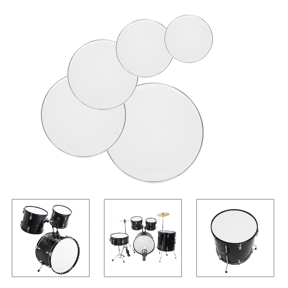 Drum Heads White (22", 16", 14", 13", 12")