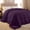 Plum, variant on Utopia Bedding Queen Comforter Duvet Insert, Quilted White Comforter with Corner Tabs, Box Stitched Down Alternative Comforters Queen Size 88 x 88 inches