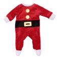 thumbnail image 1 of Mameluco George Niño 12 M Traje de Santa Claus con Gorro Rojo 2 Piezas, 1 of 4