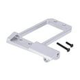 thumbnail image 3 of Montaje de servos RC 1/10 Montaje de servos de eje delantero CNC, chasis de vehículo controlado por bricolaje plateado, 3 of 7