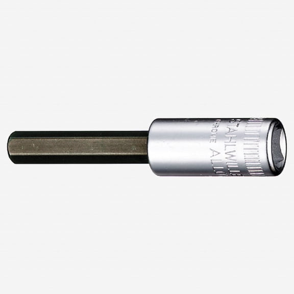 Stahlwille 44 Hex Socket, 1/4" Drive, 2.5 mm