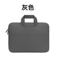 thumbnail image 1 of Nvzi Bolsa para portátil, 1 unidad, color gris - 40*29*2,5 cm. Bolsa para ordenador portátil, resistente, de poliéster con forro de poliéster, funda protectora ligera para portátil., 1 of 4