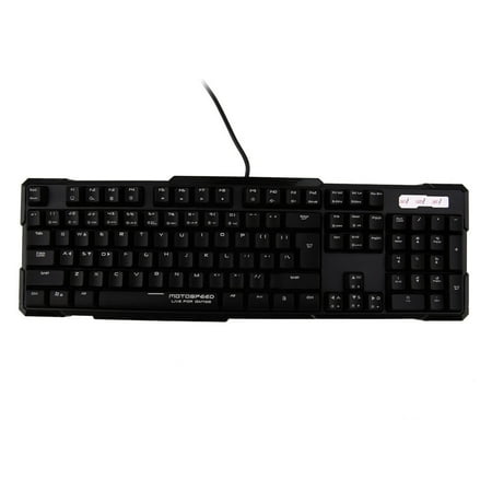 New E-sport Gaming Keyboard Black Switch Light mixing Mechanical For PC l aptop
