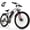 Cream, variant on X-BURNER 26" Electric Mountain Bikes,36V 10.4Ah Battery,Peak 720W Motor Ebike,Max Speed 20MPH,Rang of 22 Miles Electric Bicycle for Adults,7-speed,UL 2849