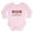 Petal Pink, variant on CafePress - DANGER Is My Middle Name Body Suit - Long Sleeve Cotton Baby Bodysuit
