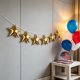 thumbnail image 4 of Patriotic Star Garland Flag Fabric Star Bunting With Lines And Polka Point Patterns For 4th Of July Independence Day Home Decor, 4 of 6