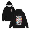 thumbnail image 2 of WILLBEST Sudaderas 2025 Tendencia Hombres y Mujeres con El Mismo Año Sudadera con Capucha Casual Deportes Moda Año Indispensable Top Chica, 2 of 5