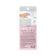 Dashing Diva Glaze Semi-Cured Gel Nail Stickers, In the Buff, 32 Count