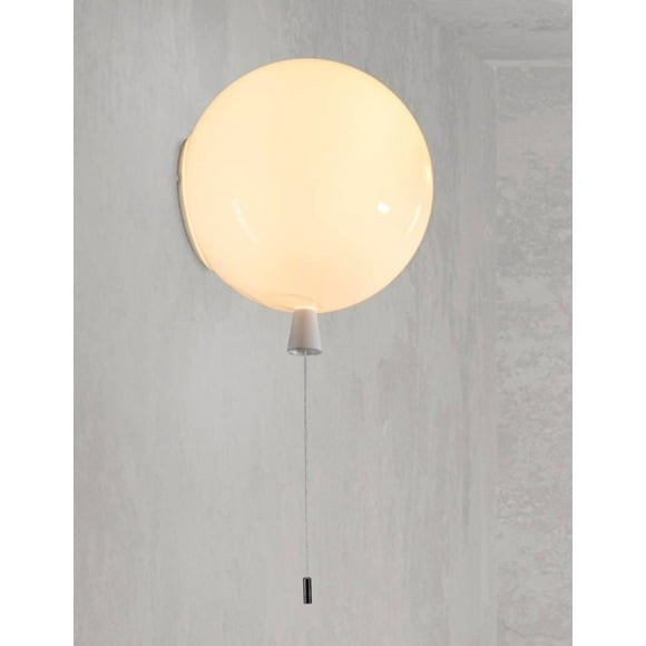 Arbotante Globo Infantil Blanco