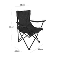 thumbnail image 2 of 4 sillas plegable ilios innova Negro, 2 of 9