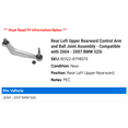 thumbnail image 2 of Rear Left Upper Rearward Control Arm and Ball Joint Assembly - Compatible with 2004 - 2007 BMW 525i 2005 2006, 2 of 2