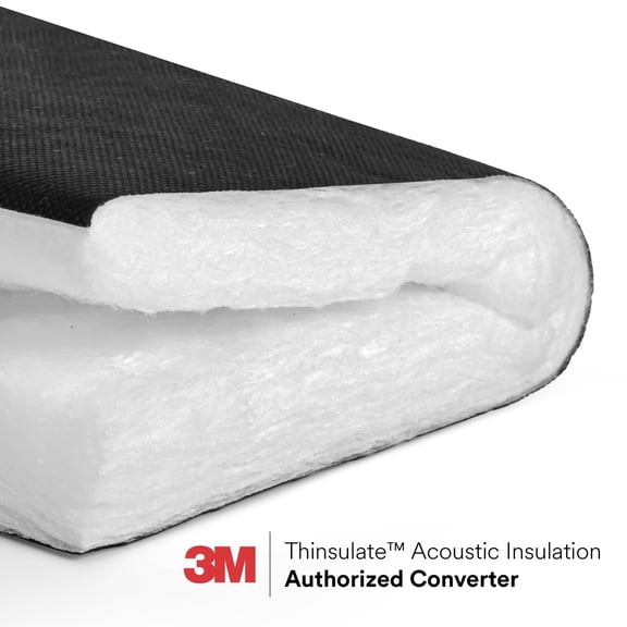 3M Thinsulate Insulation SM600L Automotive Camper Van Acoustic Sound Deadener Audio Noise Dampening, 60 Inch x 240 Inch(5 Feet x 20 Feet)