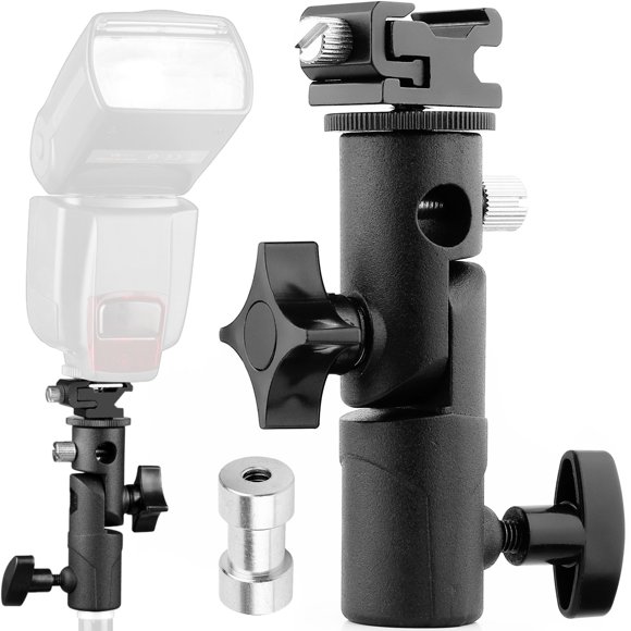Soporte giratorio para lámpara Camera Flash Speedlite Mount