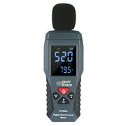 SMART SENSOR Mini sonomètre numérique Affichage LCD Sonomètre Instrument de mesure du bruit Testeur de décibels 30-130dBA ST9604