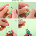 thumbnail image 4 of HLONK Kabuer Earring Making Kit  Earring Hooks  Jump Rings  and Earring Backs for DIY Jewelry Crafting  480 Pcs, 4 of 6