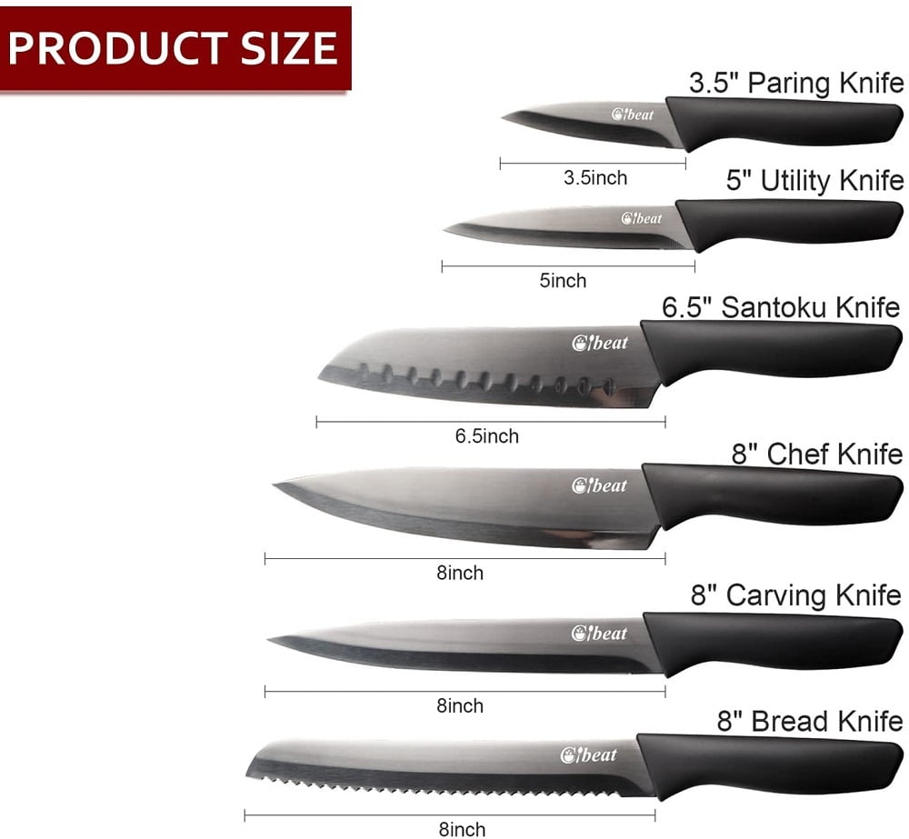 Cuisinart® Knife Set - Matte Black, 6 units - Kroger