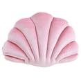 thumbnail image 1 of SM Pink Shell Cushion - 32cm x 25cm - Decorative and Soft Toy, 1 of 5
