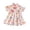 White, variant on Toddler Baby Girls Floral Cheongsam Dress Classical Vintage Floral Print Qipao Dress for Infants Hanfu Dress