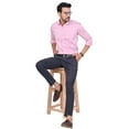 thumbnail image 4 of Next Heritage Button Down Shirts for Men Regular Semi Slim Fit Shirt Casual Shirt Formal Shirt for Men Solid Plain Cotton Long Sleeve Shirts (Pink, XL), 4 of 11
