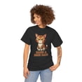 thumbnail image 2 of DJH Apparel | Pouty Cat: Have A Nice Day Funny Unisex T-shirt, 2 of 5