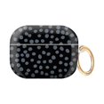 thumbnail image 1 of wonima11 ANDRIU Compatible with Airpod pro 2nd/1st Generation Case Cover with Keychain Cute Pattern Hard & Anti Slip Cover for Men Women & Girls(Black and Blue Dot), 1 of 1