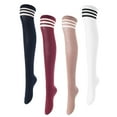 thumbnail image 3 of Women's 1 Pairs Truly Beautiful Comfortable Durable Soft Cable-Knit Dress Socks SD130-1P One SizeGrey, 3 of 4
