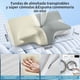 thumbnail image 5 of Almohada Memory Foam, Almohada Cervical para Aliviar el Dolor de Cuello, Almohada Ortopédica para Quienes Duermen de Lado, Boca Arriba y Boca Abajo, con Funda de Almohada, 5 of 6