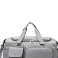 thumbnail image 4 of LHSHID Large Foldable Travel Duffel Bag, Sports Tote Gym Bag with Wet Pocket, Carry on Hospital Bags, Shoulder Weekender Overnight Bag for Women and Men, 4 of 6