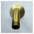 thumbnail image 6 of Shower Arm with Flange, 1/2 NPT Wall Mount Extension - Rain Shower Head Arm, 304 Stainless Steel, Modern Bathroom Fixture, 6 of 7