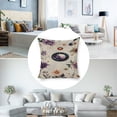 thumbnail image 3 of flowers, planets, starslinen toss pillowcase decoration pillowcase gifting preferred 20x20inch cushion cover sofa pillowcase sofa bedroom living room car, 3 of 8