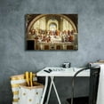 thumbnail image 4 of Epic Graffiti 'The School of Athens' by Raphael, Canvas Wall Art, 26"x18", 4 of 7