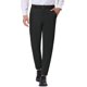 thumbnail image 1 of Pantalones de vestir de color sólido para hombre Lars Amadeus, pantalones chinos rectos, negros, talla 28, 1 of 1