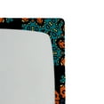 thumbnail image 3 of Ambesonne Psychedelic Fitted Sheet, Floral Boho Hippie, Twin Size, Teal Orange, 3 of 3