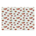 thumbnail image 1 of Watercolor Cutting Board, Pattern Ripe Strawberries Blueberries Tasty Fresh Fruits, Decorative Tempered Glass Cutting and Serving Board, Large Size, Slate Blue Vermilion, by Ambesonne, 1 of 1