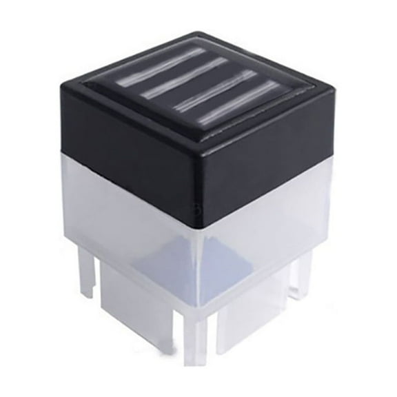 Herrnalise Solar Post Lights Outdoor Fence Post Lights Deck Post Lights Solar Powered, RGB & Warm White, 20 LM 1000mAh Battery IP65 Waterproof, ABS Lens