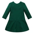 thumbnail image 2 of Richie House Girls' Woolen Dress with Flower Brooch RH1207, 2 of 2