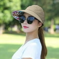 thumbnail image 3 of Cheers.US Sun Hats for Women Wide Brim Sun Hat Packable UV Protection Visor Floppy Womens Beach Cap, 3 of 3