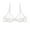 White, variant on Sexy Lace Bra See Through Breathable Soft Underwear for Women