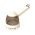 thumbnail image 2 of Riforla Dog Bath Brush Puppy Pet Massage & Grooming Brush | Dog Shampoo Brushes | Comfortable Brushes with Soap Dispenser Ergonomic Pet Cleaning Tool for Bathing Washing & Massage Pet Supplies Beige, 2 of 7