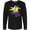 AB-Black, variant on Inktastic Party Gras Mardi Gras Jester Hat Long Sleeve T-Shirt