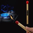 thumbnail image 6 of 2 Pieces Match Stick Shaped Multipurpose Butane Lighter Thin Candle Flame Butane Lighter for BBQ and Fireplace, 6 of 8