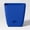Blue, variant on 6"x6" Square Plant Pots, Indoor Outdoor Use, Durable Planter Pots for Garden Flower and Vegetable Growing