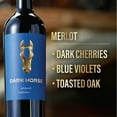 thumbnail image 3 of Dark Horse Merlot Red Wine, 750ml Bottle, 3 of 8