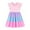 Pink, variant on Girls Maxi Dresses Size 10-12 Cotton Girls Summer Dresses Tween Sleeveless Bubble Hem Sundress Casual Beach Vacation with Pockets for 7-12 Years