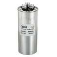 thumbnail image 1 of Capacitor de funcionamiento Uxcell CBB65 70+5uF, 70+5mfd 1Pcs CA 450V caja de aluminio con 3 terminales, 1 of 5